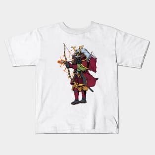 Japanese god hachiman Kids T-Shirt